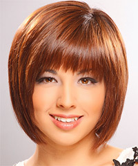 Formal Medium Straight hairstyle